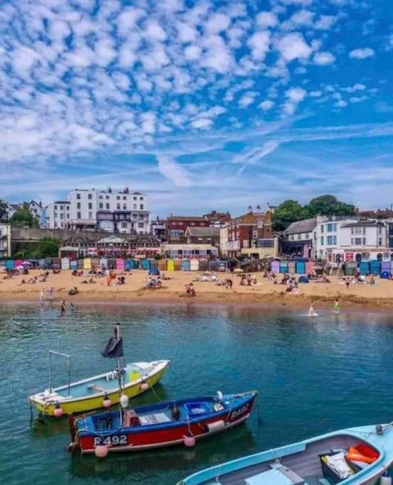 Central, Seaview Apartment, 3 Beds, 2 Baths, Kid & Dog Friendly At The Lookout Broadstairs Extérieur photo